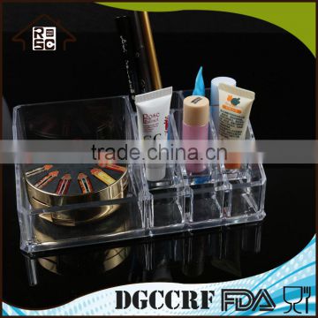 NBRSC Strict Quality Checked PS Plastic White Makeup Storage Box Plastic Organizer Cosmetic Organizer