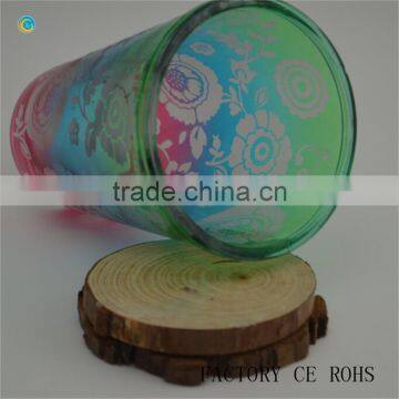Discount Candle Holders Colorful Change Candle Cup photo-4