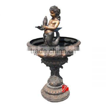 Large Bronze Garden Statue Mermaid Fountain Sculpture