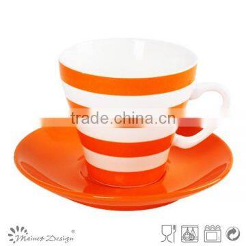 Plain White Color Porcelain and Fine Bone China Coffee and Tea Cups Mugs and Saucers Dishes Set for Hotel and Restaurant photo-4