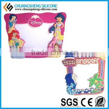 Advertising 3D PVC Gunners Magnet Photo Frames/PVC Magnetic Refrigerator Photo Frame /Photo Frame With Magnets photo-4