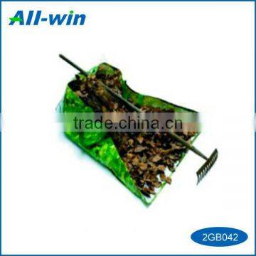 outdoor & indoor disposable leaves collecting Dustpan & planting bag