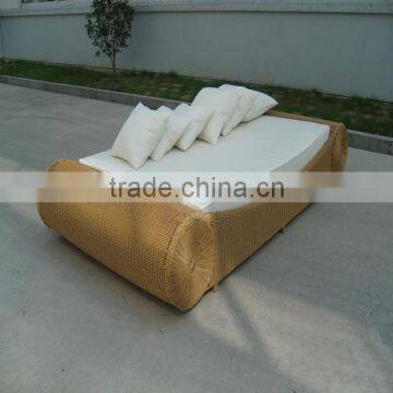 Pe Rattan Sunbed Furniture Chaise Lounge Chair AK3009