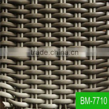 Nontoxic Pest Free Half Moon Shape Synthetic Rattan of Outside Furniture