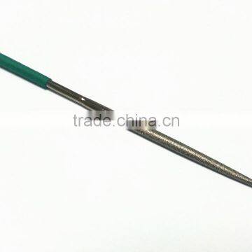 Electroplated diamond round file/ diamond needle files