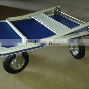 Platform Hand Truck PH300,with 8" Pnematic Rubber Wheel Caster photo-3