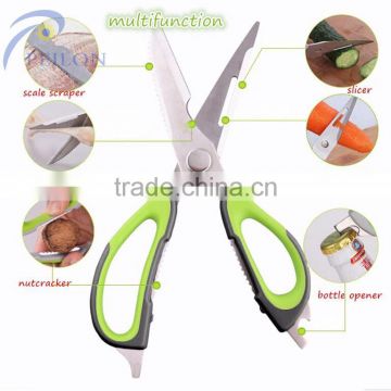 Multifunction Stainless Steel Kitchen scissor tongs kitchen cutting scissor