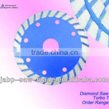 Order range diamond cutting blade