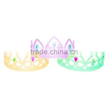Customize New Hot Fashion Plastic Children Kids Hair Accessory Tiaras For Christmas Pricess Gift Box from Dongguan