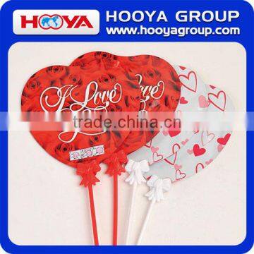 7'' Heart Automatic Inflatable Nylon Aluminum Film Balloons