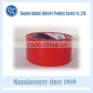 Customized red bopp packing tape