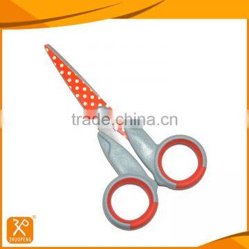 Different Size Household Scissors With Pattern Printing on Blades photo-5