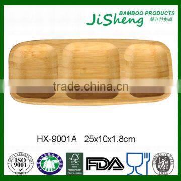 Hot Sales Bamboo Dinnerware Wood Dish Plate