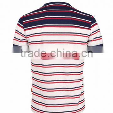 Mens Fashion Comfort Color Combination Plain Cotton t Shirt photo-2