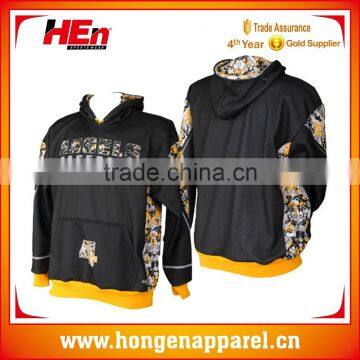 Hongen apparel Customized High Quality Logo Printing Unisex fleece hoodies