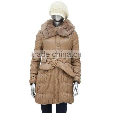 2014 Newest Winter Padding Softshell Fashion Cheap Women Jacket photo-2