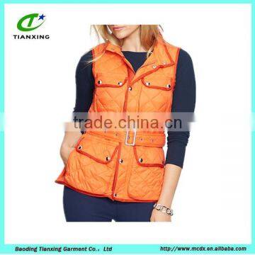 Plus Quilted Nylon Vest