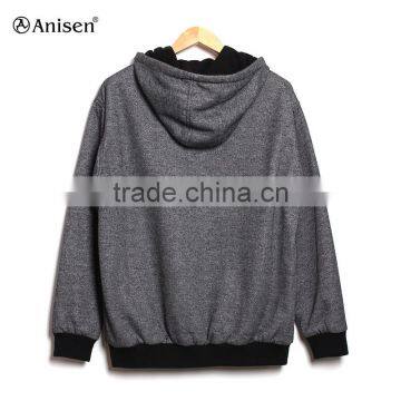 100%polyster Wholesale Outdoor Sweater Fleece Men Jacket photo-2