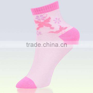 Colorful Flower Women Cotton Socks photo-3