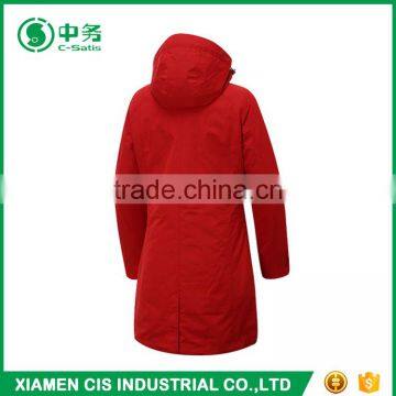 2017 Hot Selling Korean Women Outwear Winter Long Coat photo-3