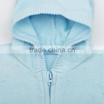 Kids Hoodie Long Sleeve Cardigan Sweater With Zipper photo-2