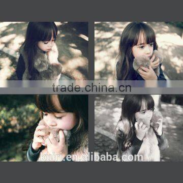 Girls Faux Fur Vest European Style Kids Fashion Waistcoat 2-10 Years Winter Warm Jacket Children Soft Outwear New Arrival photo-6