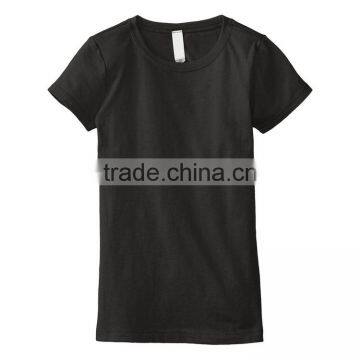 Wholesale Price Fashion Scoop Neck Custom Design Blank Cotton Women t Shirt photo-2