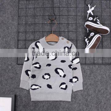 S16707A Wholesale Latest Cotton Knitting Children Kid Sweater for Girls photo-3