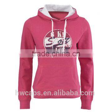 Ladies Sweatshirt Plain Hoodies Winter Fashion Sport Lady Hoody photo-2
