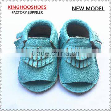 2016 New arrival baby girl shoes roman baby sandal leather baby shoes