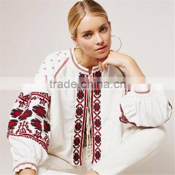 2017 OEM Ladies Embroidered Vintage Swingy Home Coat photo-6