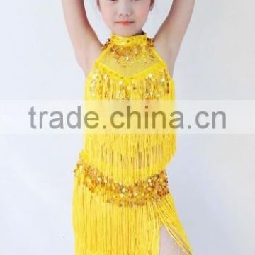 2013Hot sale beautiful dance wear-girls' dance costumelatin costume