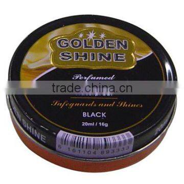 Custom logo printed instant tin shoe polish