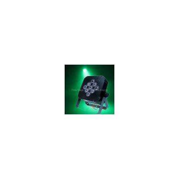 9pcs 3W High Brightness Tri-color LED Flat Par / LED Par / LED DMX Par photo-2