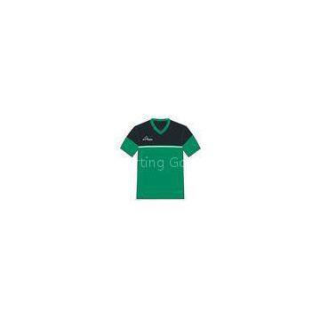 Cool Dry Sublimated Soccer Team Wear / GreenSoccer Jerseys for Men