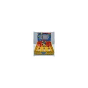 Corrugated Point of purchase Cardboard Counter Displays for kids toy exhibition