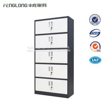 Luoyang Fenglong Produce High Quality White Godrej 5 Drawer Credential Steel Filing Cabinet photo-4