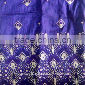 African embroidered george fabric