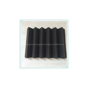 Black color Recording room fireproof adhesive Acoustic foam