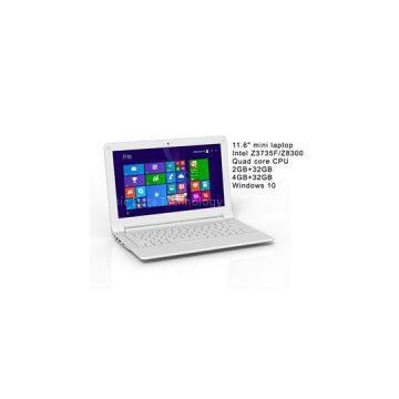 11.6inch Intel Laptop Quad Core Computer Laptop In Stock