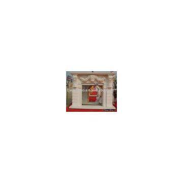 Marble Fireplace/stone Fireplace/granite Fireplace/animal Flower Carving Fireplace