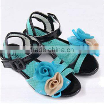 Generous fabric rose flowers for ladies Sandal shoes