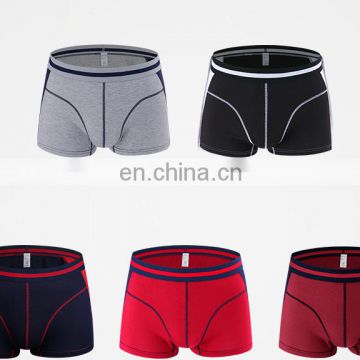 Hot selling sexy man thick cotton boxers free sample men underwear