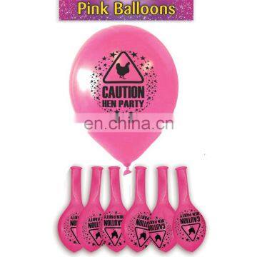 HEN-0031 wholesale Bride To Be Badge Hen Night Party balloon