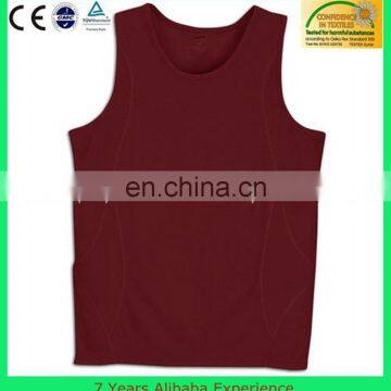 high quality running sportswear for men, simple tank top, cheap singlet(7 Years Alibaba Experience)