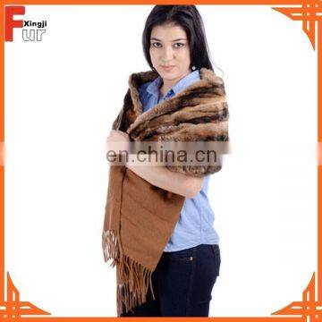 On Sale ! Rex Rabbit Fur Shawl