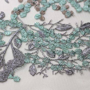 Liturgical Lime Green Lace Fabric photo-2