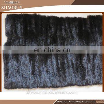 Wholesale Animal Fur Plate , 100% Real Dyed Mink Fur Plate