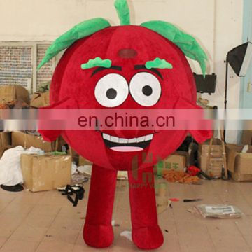 2m red color inflatable tomato mascot costume