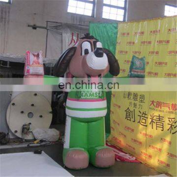 Giant Outdoor Advertising Inflatable Dog Costume Printing Logo With Lead Free Oxford photo-2